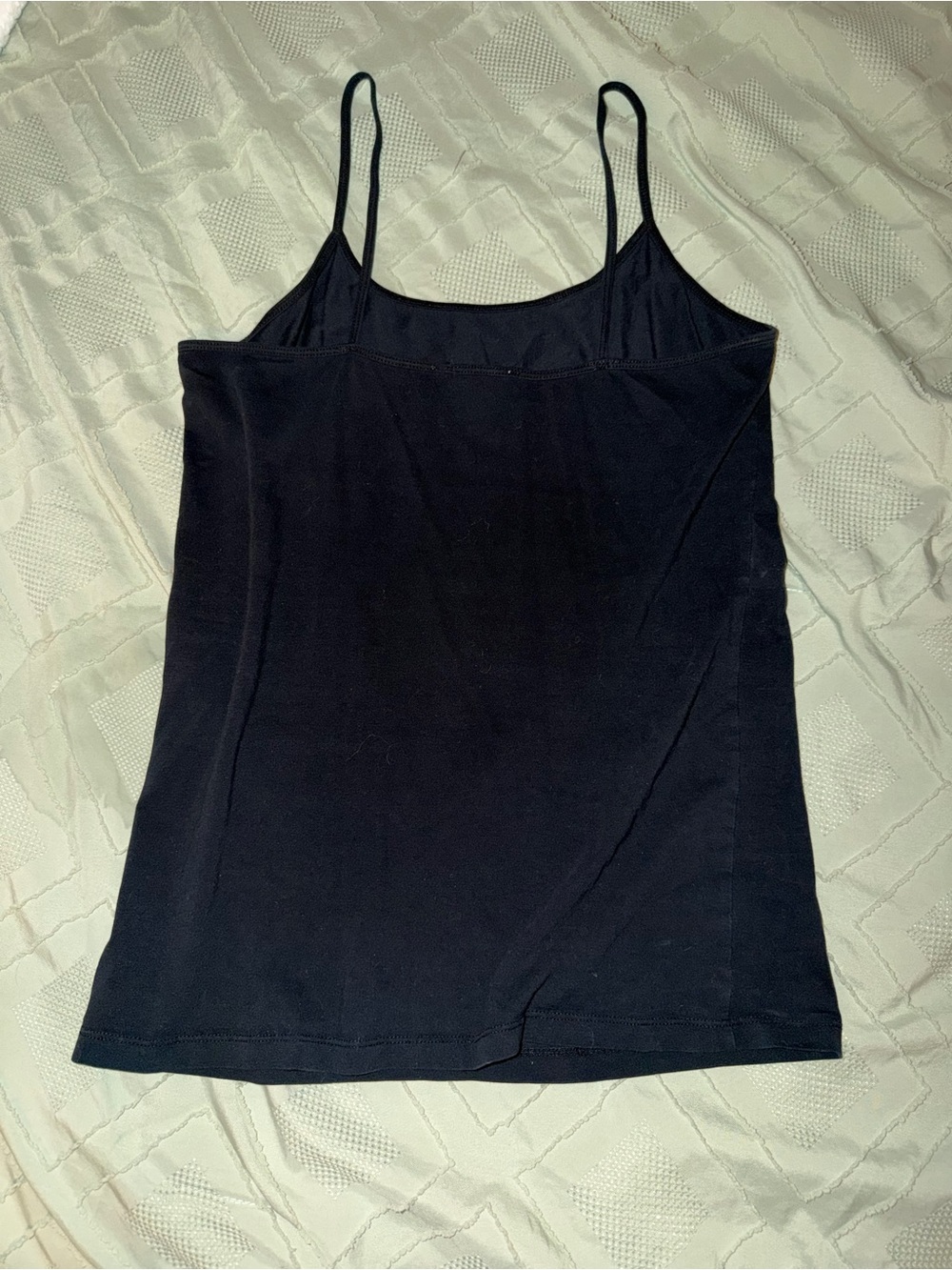 Black Women's Spaghetti Strap Tank Top - Classic Essential